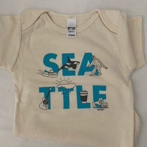 Seattle Onsie 12-18 mo by‎ Maptote NEW